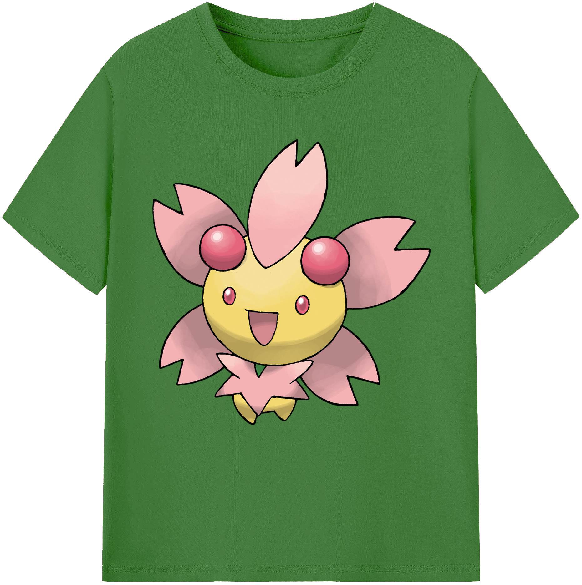 （画像用） ポケットモンスター Pokémon レディースカジュアルプリントTシャツ（綿100％）